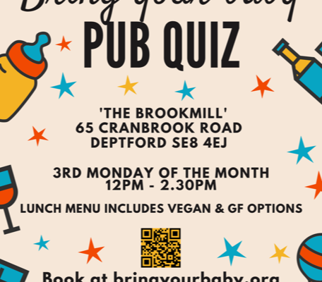 Bring your baby Pub Quiz- What's on in March