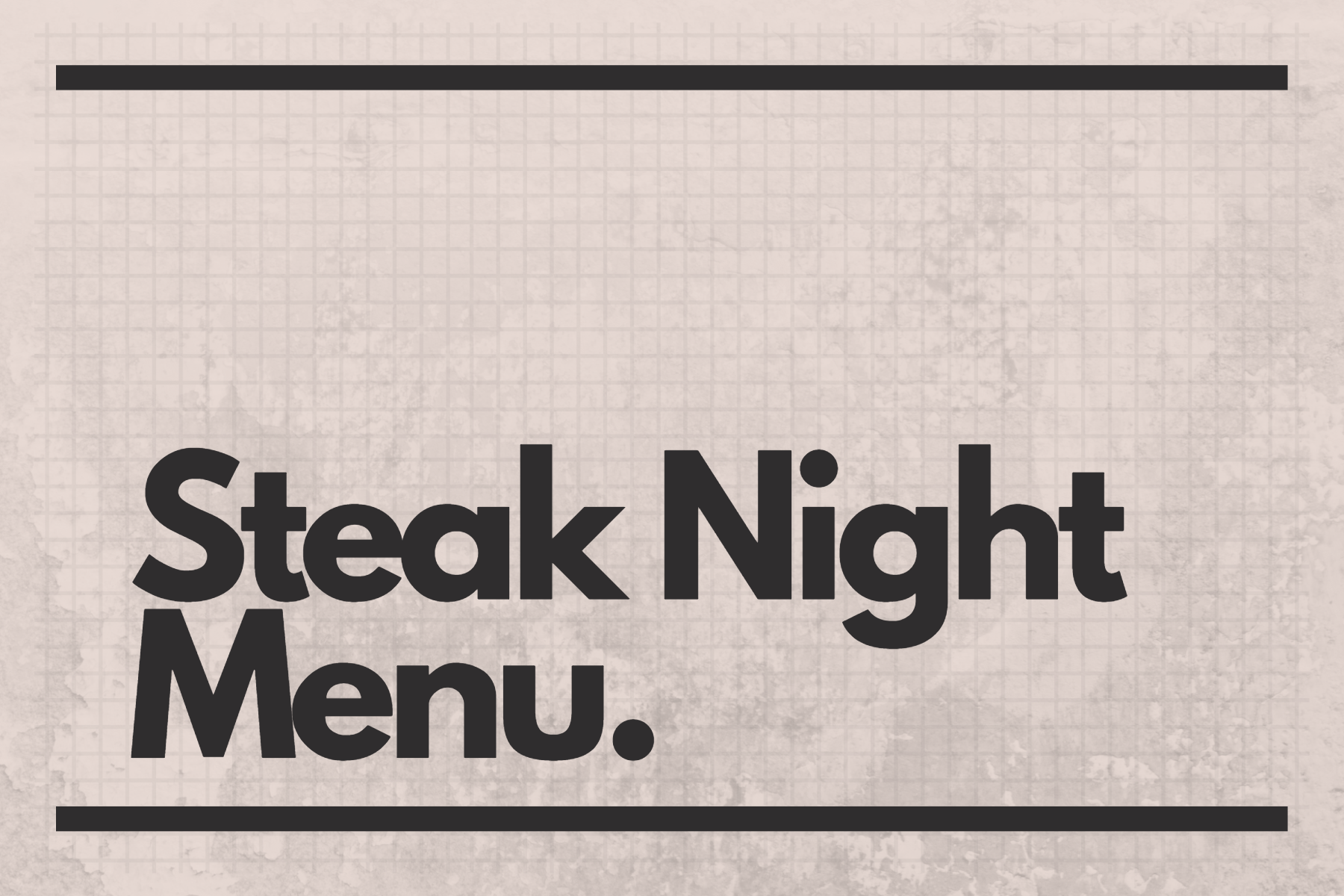 Steak Night